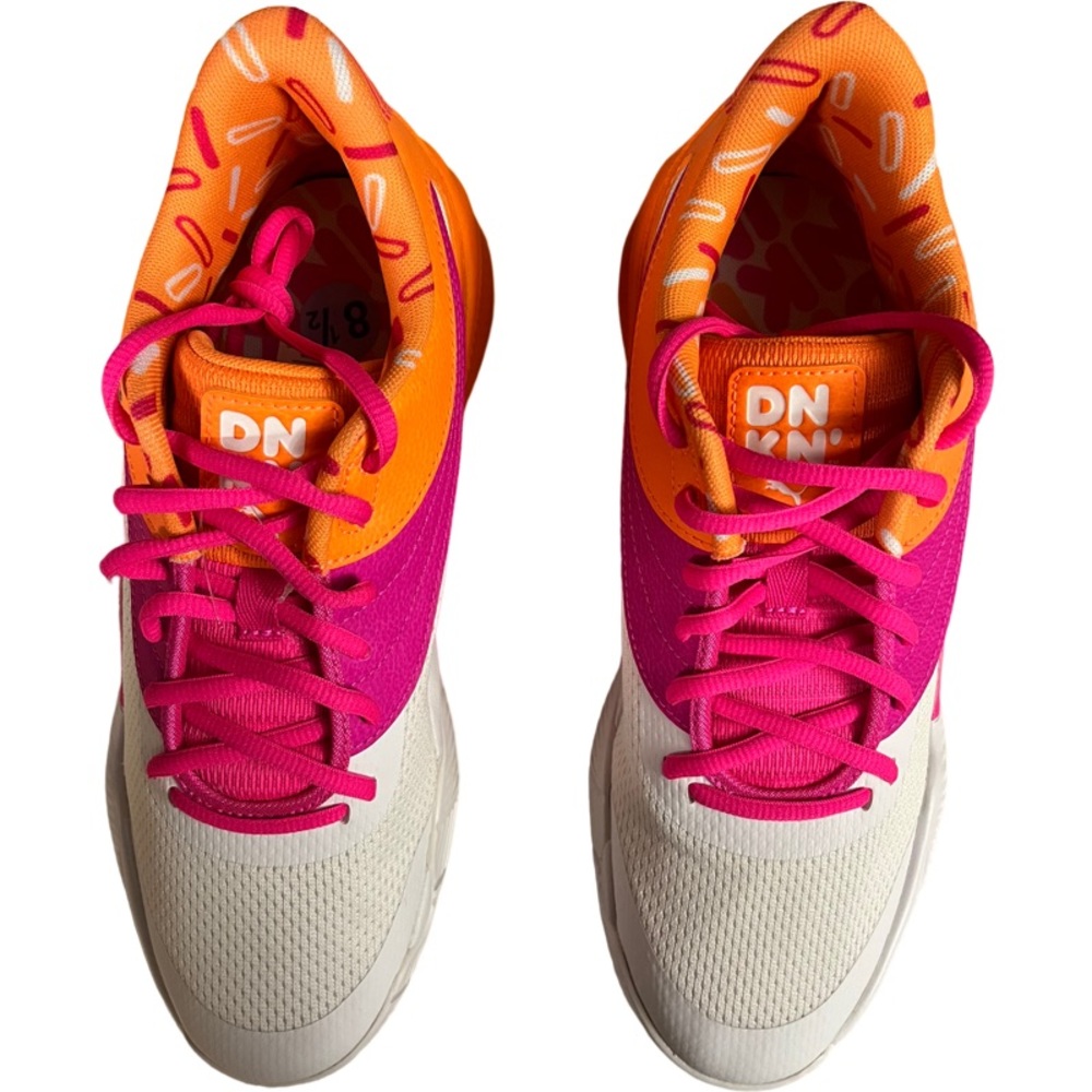 New Puma Triple Dunkin Donut Edition Shoes - Size 8.5 - Picture 7 of 7